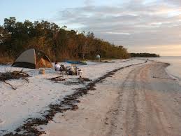 Campers on Anclote Key